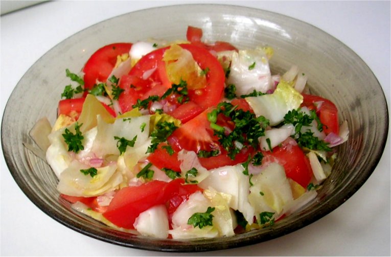 Salade Endive - Tomate -- 09/03/05